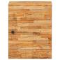 Preview: Badezimmer Hängeschrank Natur 38 x 33 x 48 cm Massivholz Mango