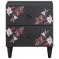 Preview: Nachttisch 2 Stk. Braun 40 x 33,5 x 46 cm Massivholz Mango