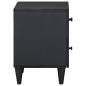 Preview: Nachttisch 2 Stk. Braun 40 x 33,5 x 46 cm Massivholz Mango
