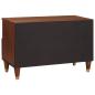 Preview: TV-Schränk mit Regal Braun 70 x 33,5 x 46 cm Massivholz Mango