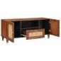 Preview: TV-Schränk Braun 105 x 33,5 x 46 cm Massivholz Mango