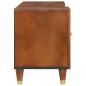 Preview: TV-Schränk Braun 105 x 33,5 x 46 cm Massivholz Mango