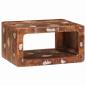 Preview: ARDEBO.de - Nachttisch Braun 45 x 30 x 24 cm Massives upgecyceltes Holz