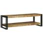 Preview: Couchtisch Braun 120 x 50 x 38 cm Massivholz Mango