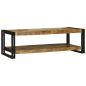 Preview: Couchtisch Braun 120 x 50 x 38 cm Massivholz Mango