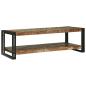 Preview: ARDEBO.de - Couchtisch Mehrfarbig Massives upgecyceltes Holz