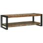 Preview: Couchtisch Mehrfarbig Massives upgecyceltes Holz