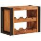 Preview: Weinregal Braun 60 x 45 x 33 cm Massivholz Akazie