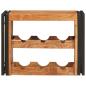 Preview: Weinregal Braun 60 x 45 x 33 cm Massivholz Akazie
