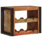 Preview: ARDEBO.de - Weinregal Braun 60 x 45 x 33 cm Massives Altholz
