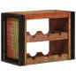 Preview: Weinregal Braun 60 x 45 x 33 cm Massives Altholz