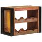 Preview: Weinregal Braun 60 x 45 x 33 cm Massives Altholz