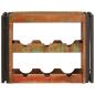 Preview: Weinregal Braun 60 x 45 x 33 cm Massives Altholz