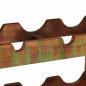 Preview: Weinregal Braun 60 x 45 x 33 cm Massives Altholz