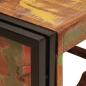 Preview: Weinregal Braun 80 x 45 x 33 cm Massives Altholz