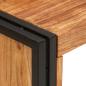 Preview: Weinregal Braun 100 x 45 x 33 cm Massivholz Akazie