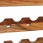 Preview: Weinregal Braun 100 x 45 x 33 cm Massivholz Akazie