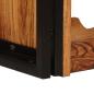 Preview: Weinregal Braun 100 x 45 x 33 cm Massivholz Akazie