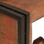 Preview: Weinregal Braun 100 x 45 x 33 cm Massives Altholz