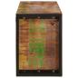 Preview: Weinregal Braun 120 x 45 x 33 cm Massives Altholz