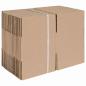 Preview: Faltbox mit Speicher 50 Stk. Natur 15 x 15 x 8 cm Karton
