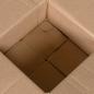 Preview: Faltbox mit Speicher 50 Stk. Natur 15 x 15 x 8 cm Karton