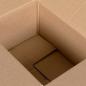 Preview: Faltbox mit Speicher 50 Stk. Natur 20 x 15 x 10 cm Karton