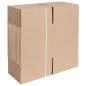 Preview: Faltbox mit Speicher 50 Stk. Natur 20 x 20 x 20 cm Karton