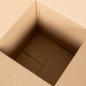 Preview: Faltbox mit Speicher 50 Stk. Natur 20 x 20 x 20 cm Karton