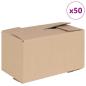 Preview: Faltbox mit Speicher 50 Stk. Natur 24 x 13 x 13 cm Karton