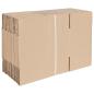 Preview: Faltbox mit Speicher 50 Stk. Natur 24 x 13 x 13 cm Karton