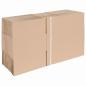 Preview: Faltbox mit Speicher 50 Stk. Natur 25 x 17,5 x 10 cm Karton