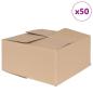 Preview: Faltbox mit Speicher 50 Stk. Natur 30 x 30 x 15 cm Karton