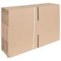 Preview: Faltbox mit Speicher 50 Stk. Natur 30 x 30 x 15 cm Karton