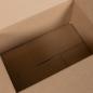 Preview: Faltbox mit Speicher 50 Stk. Natur 35 x 24 x 15 cm Karton