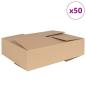 Preview: Faltbox mit Speicher 50 Stk. Natur 40 x 30 x 10 cm Karton
