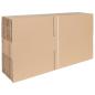 Preview: Faltbox mit Speicher 50 Stk. Natur 40 x 30 x 10 cm Karton