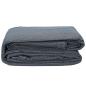 Preview: Zeltteppich Blau und Grau 300 x 200 cm Polyethylen