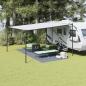 Preview: ARDEBO.de - Zeltteppich Blau und Grau 550 x 250 cm Polyethylen