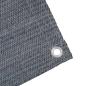 Preview: Zeltteppich Blau und Grau 550 x 250 cm Polyethylen