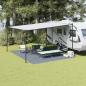 Preview: ARDEBO.de - Zeltteppich Blau und Grau 500 x 400 cm Polyethylen