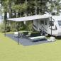 Preview: ARDEBO.de - Zeltteppich Blau und Grau 700 x 400 cm Polyethylen