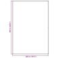 Preview: Zeltteppich Hellgrau 600 x 400 cm Polyethylen