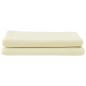 Preview: Markisenersatzstoff Creme 1000 x 160 cm Polyester