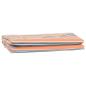 Preview: ARDEBO.de - Markisenersatzstoff Blau und Orange 1000 x 160 cm Polyester