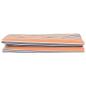 Preview: Markisenersatzstoff Blau und Orange 1000 x 160 cm Polyester