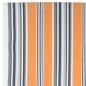 Preview: Markisenersatzstoff Blau und Orange 1000 x 160 cm Polyester