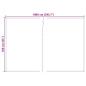 Preview: Markisenersatzstoff Gelb und Grau 1000 x 160 cm Polyester