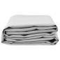 Preview: Markisenersatzstoff Hellgrau 1000 x 160 cm Polyester