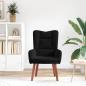 Preview: Sessel Schwarz 63 x 67 x 94 cm Samt